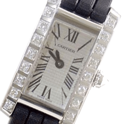 Pre Owned Cartier Lanieres Tank Allongee  Watch