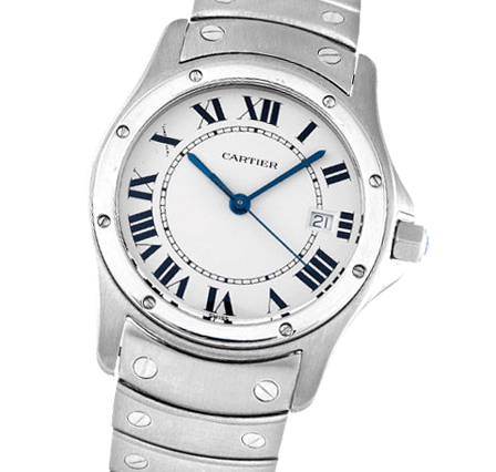 Pre Owned Cartier Santos Ronde  Watch