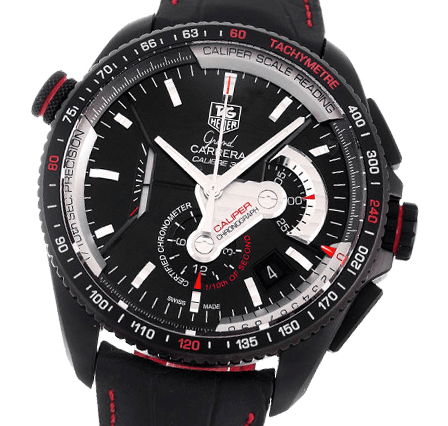 Pre Owned Tag Heuer Grand Carrera CAV5185.FT6020 Watch