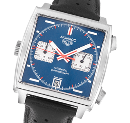 Pre Owned Tag Heuer Monaco CAW211A.EB0026 Watch