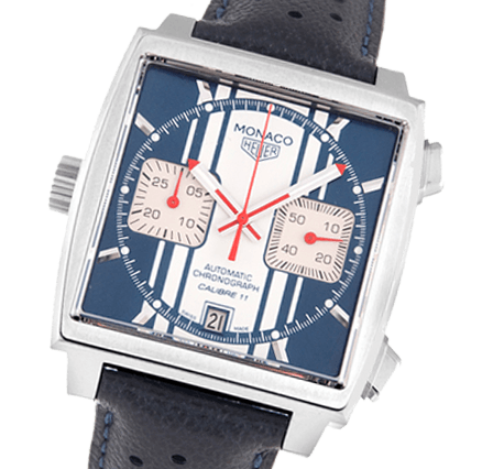 Pre Owned Tag Heuer Monaco CAW211D.FC6300 Watch