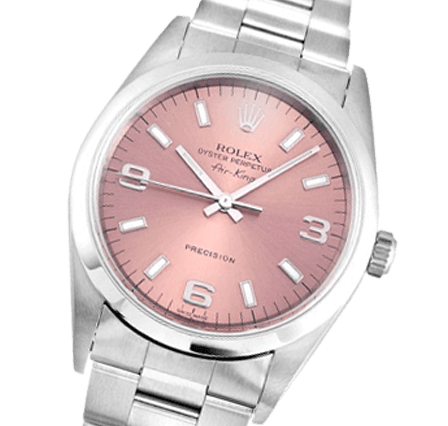 rolex air king pink