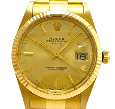 Pre Owned Rolex Oyster Perpetual Date 15038 Watch