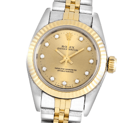 Pre Owned Rolex Lady Oyster Perpetual 67193 Watch