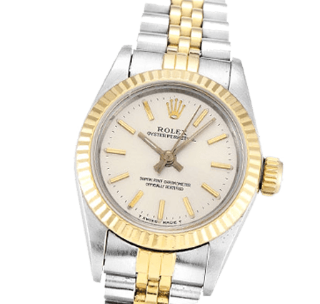 Pre Owned Rolex Lady Oyster Perpetual 67193 Watch