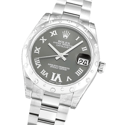 Pre Owned Rolex Mid-Size Datejust 178344 Watch