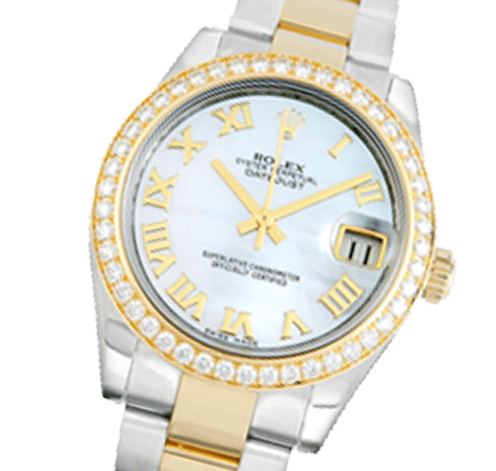 Pre Owned Rolex Mid-Size Datejust 178383 Watch