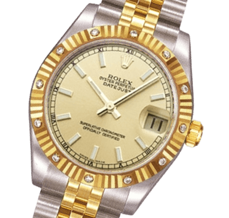 Pre Owned Rolex Mid-Size Datejust 178313 Watch