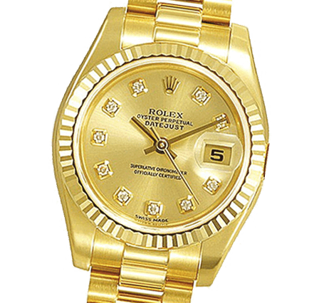 Pre Owned Rolex Mid-Size Datejust 178278 Watch