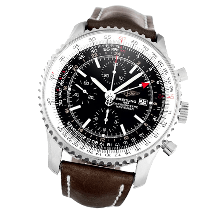 Pre Owned Breitling Navitimer World A24322 Watch