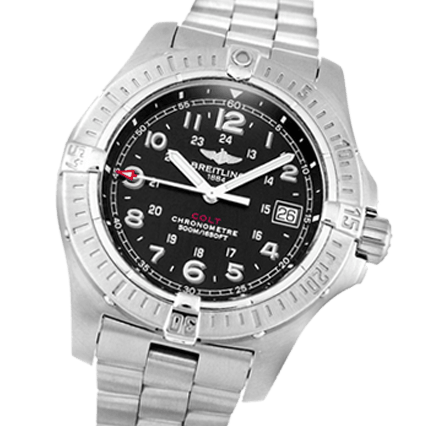 Pre Owned Breitling Colt Quartz A74380 Watch