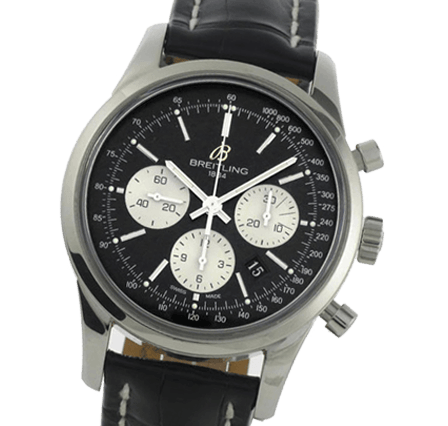 Pre Owned Breitling Transocean Chronograph AB0151 Watch