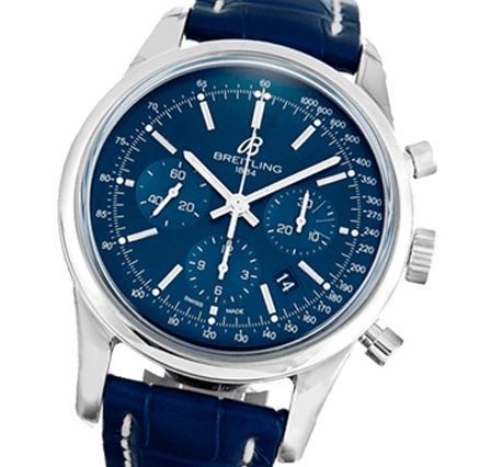 Pre Owned Breitling Transocean Chronograph AB0151 Watch