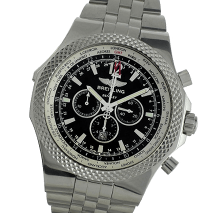 Pre Owned Breitling Bentley GMT A47362 Watch