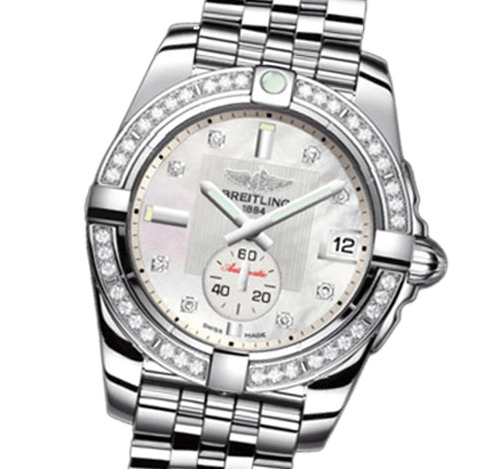 Pre Owned Breitling Galactic 36 Automatic A37330 Watch