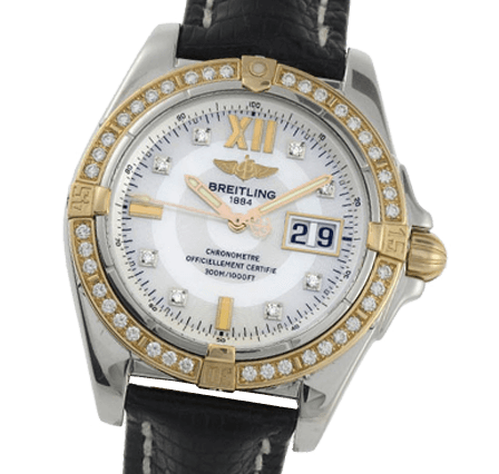 Pre Owned Breitling Galactic 41 C49350 Watch