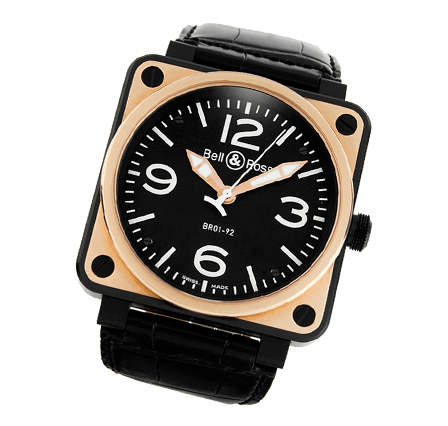 Bell and Ross BR01-92 Pink Gold Watches for sale