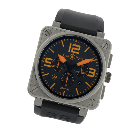 Bell and Ross BR01-94 Chronograph Titanium Watches for sale