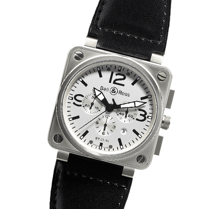 Pre Owned Bell and Ross BR01-94 Chronograph Steel Watch