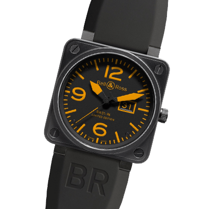 Pre Owned Bell and Ross BR01-96 Carbon Watch