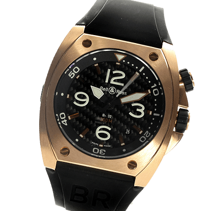 Pre Owned Bell and Ross BR02 Pink Gold Watch