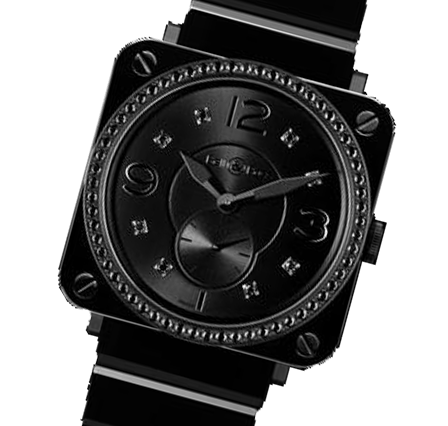 Pre Owned Bell and Ross BRS Black Ceramic Watch