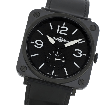 Pre Owned Bell and Ross BRS Black Ceramic Watch