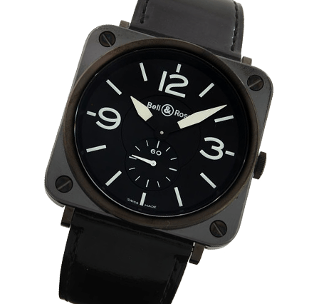 Pre Owned Bell and Ross BRS Black Ceramic Watch