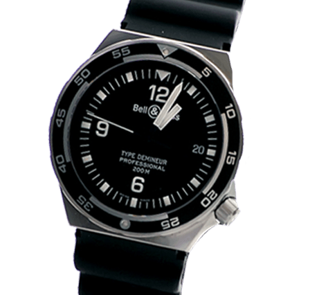 Bell and Ross Professional Collection Type Demineur Black Watches for sale