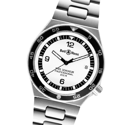 Bell and Ross Professional Collection Type Demineur White Watches for sale