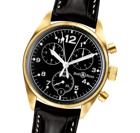 Sell Your Bell and Ross Vintage 120 Gold Black Watches