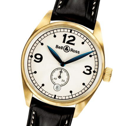 Pre Owned Bell and Ross Vintage 123 Gold Pearl Watch