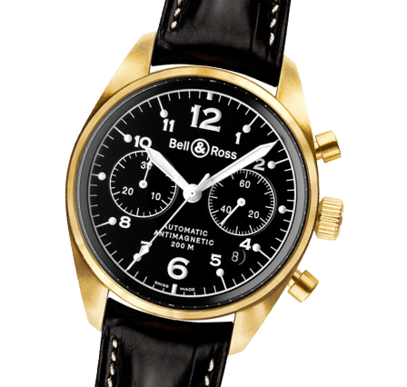 Sell Your Bell and Ross Vintage 126 Gold Black Watches