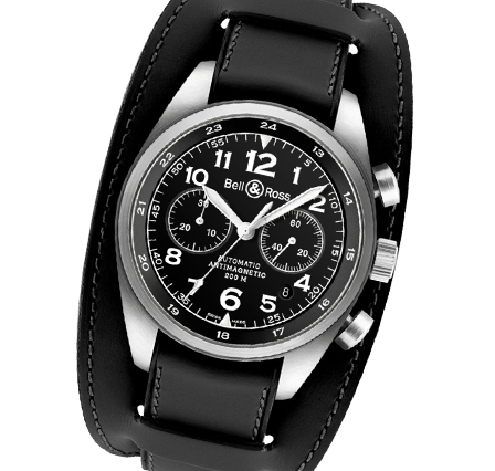 Pre Owned Bell and Ross Vintage 126 XL Black Watch