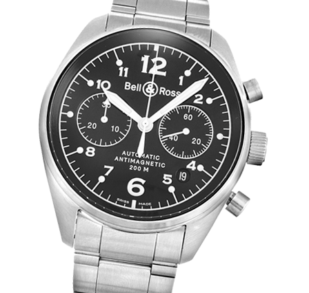 Bell and Ross Vintage 126 Black Watches for sale