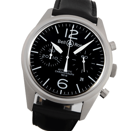 Pre Owned Bell and Ross Vintage 126 Geneva Black Watch