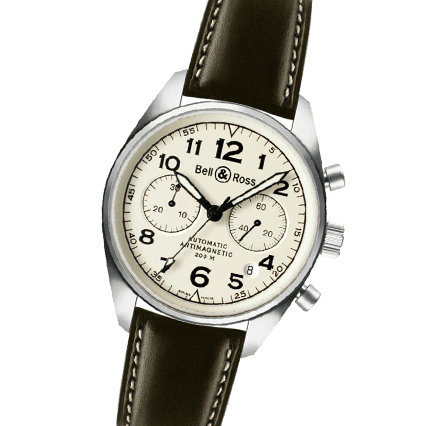 Bell and Ross Vintage 126 White Watches for sale