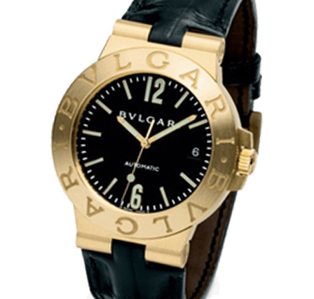 Pre Owned Bvlgari Diagono LCV38GLD Watch