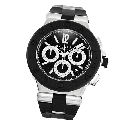 Pre Owned Bvlgari Diagono DG42BSVDCH Watch