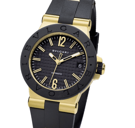 Pre Owned Bvlgari Diagono DG35BGVD Watch