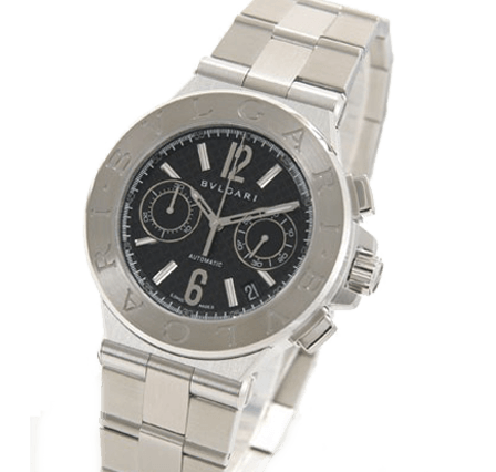 Pre Owned Bvlgari Diagono DG40BSSDCH Watch