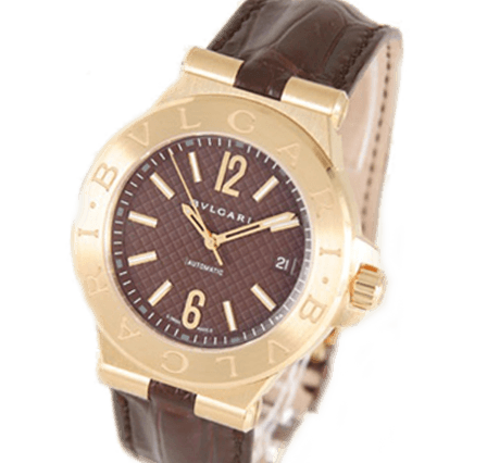 Pre Owned Bvlgari Diagono DG40C11GLD Watch