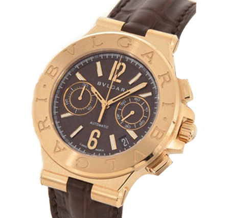 Pre Owned Bvlgari Diagono DG40C11GLDCH Watch