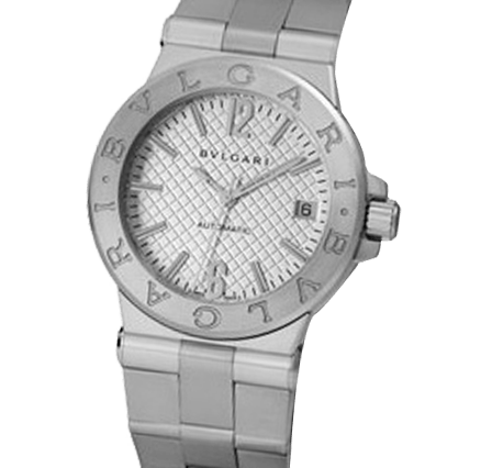 Pre Owned Bvlgari Diagono DG35BSSD Watch