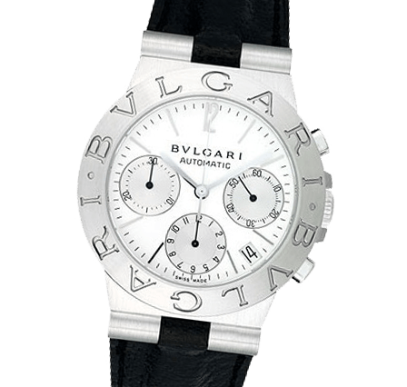 Pre Owned Bvlgari Diagono CH35WSLDAUTO Watch