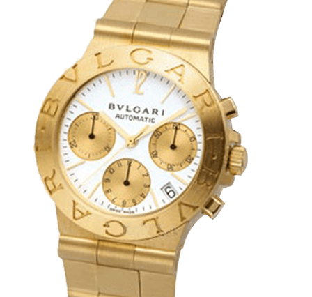 Pre Owned Bvlgari Diagono CH35WGGDAUTO Watch