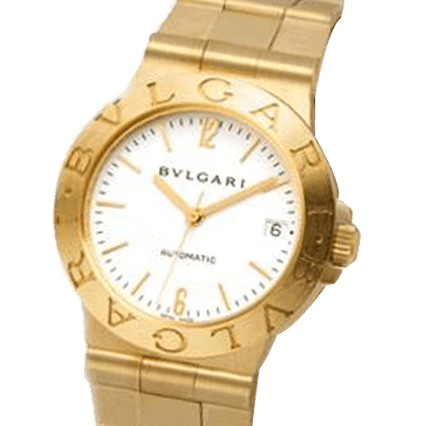 Pre Owned Bvlgari Diagono LCV35WGGD Watch