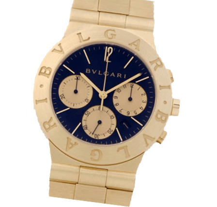 Pre Owned Bvlgari Diagono CH35BGGD Watch