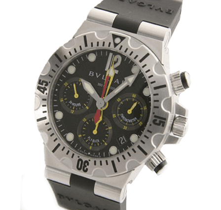 Pre Owned Bvlgari Diagono Professional SC40SVD Watch