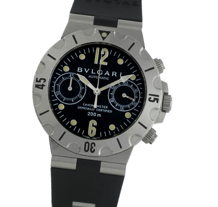 Pre Owned Bvlgari Diagono Professional SC38SVD Watch